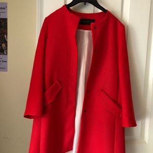 Zara red-orange jacket